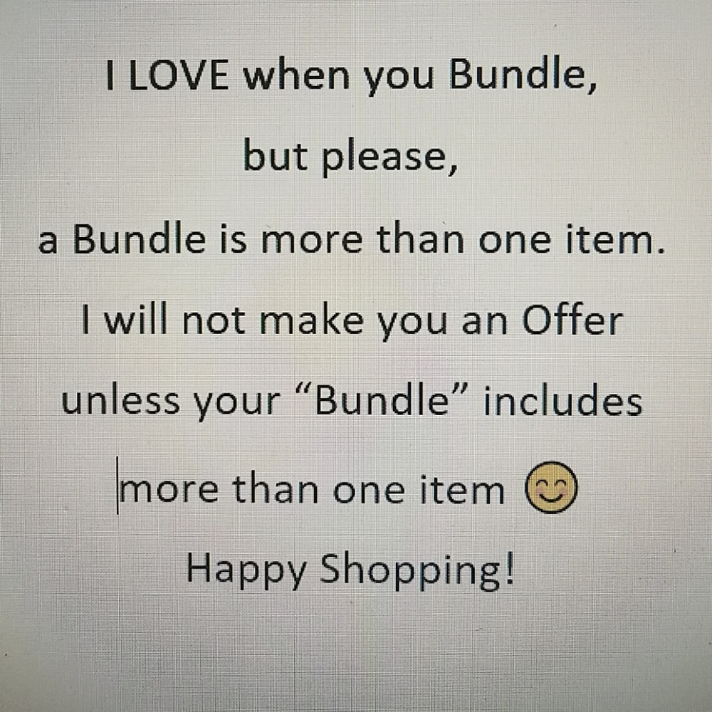 I LOVE when you Bundle......